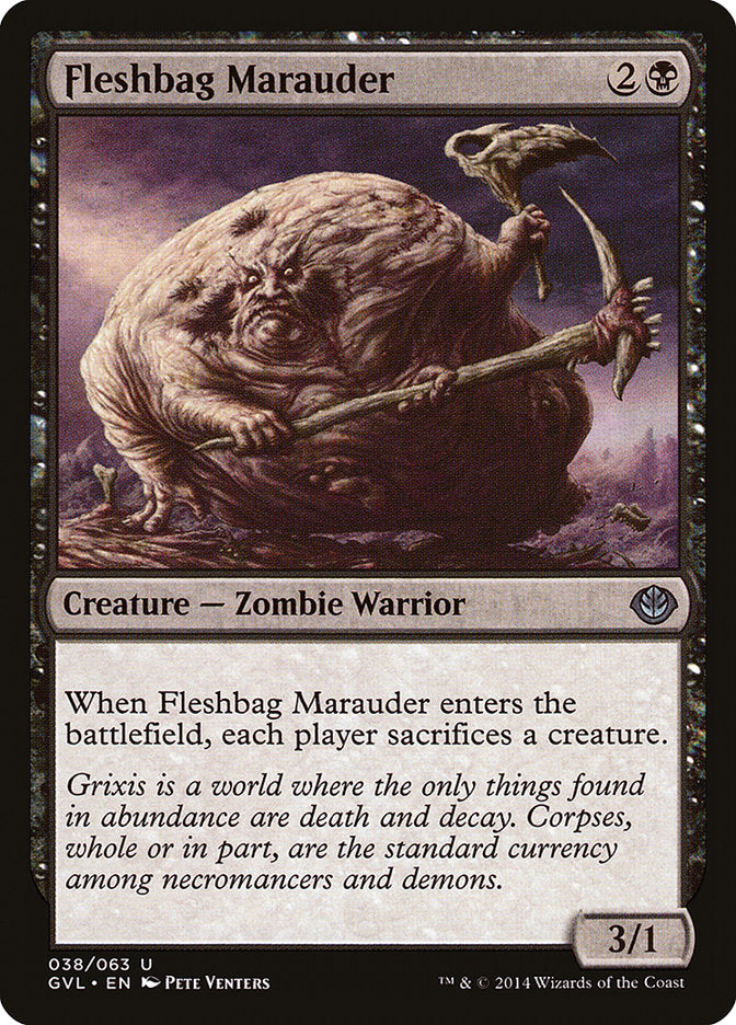 Fleshbag Marauder (Garruk vs. Liliana) [Duel Decks Anthology] | Exor Games Summserside