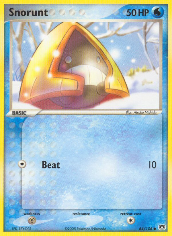 Snorunt (64/106) [EX: Emerald] | Exor Games Summserside