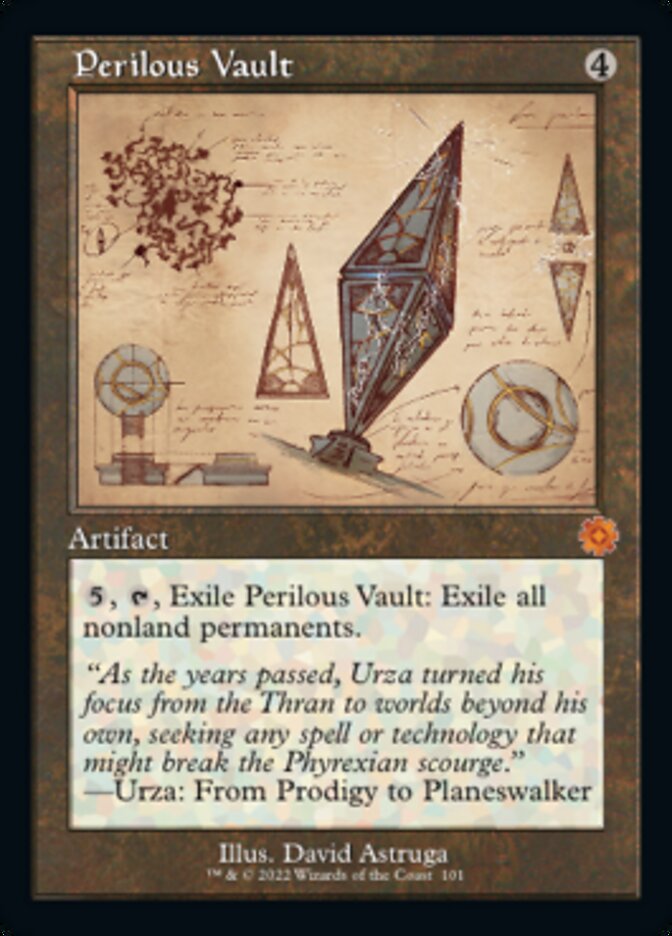Perilous Vault (Retro Schematic) [The Brothers' War Retro Artifacts] | Exor Games Summserside