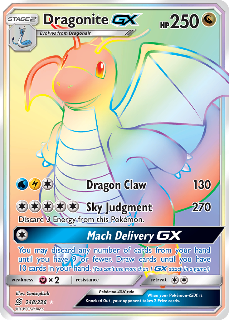 Dragonite GX (248/236) [Sun & Moon: Unified Minds] | Exor Games Summserside