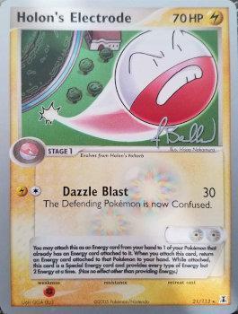 Holon's Electrode (21/113) (Eeveelutions - Jimmy Ballard) [World Championships 2006] | Exor Games Summserside