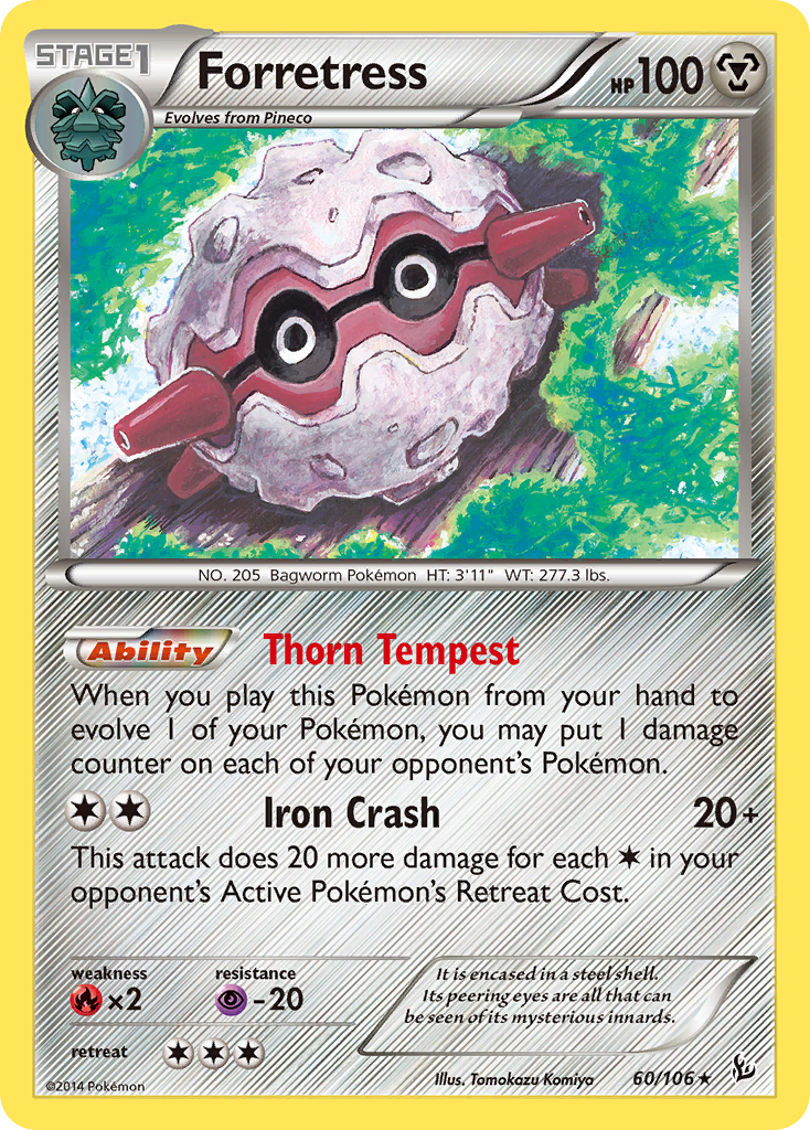 Forretress (60/106) [XY: Flashfire] | Exor Games Summserside