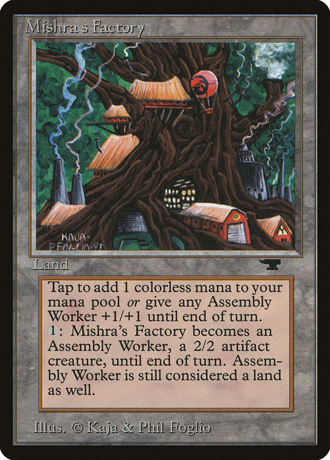 Mishra's Factory (Dark Green Background) [Antiquities] | Exor Games Summserside