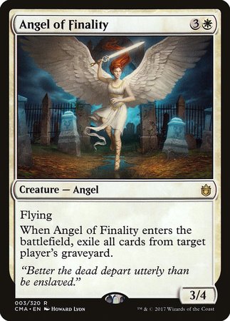 Angel of Finality [Commander Anthology] | Exor Games Summserside