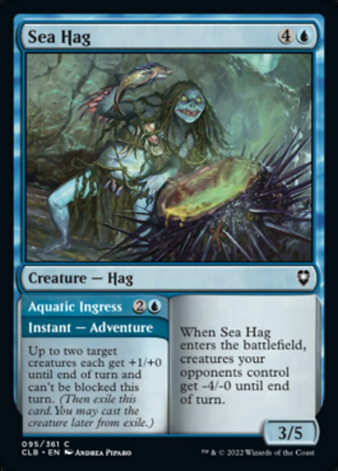 Sea Hag // Aquatic Ingress [Commander Legends: Battle for Baldur's Gate] | Exor Games Summserside