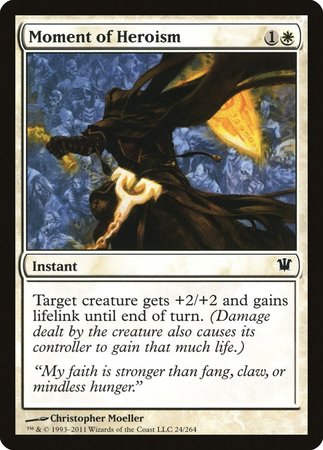 Moment of Heroism [Innistrad] | Exor Games Summserside