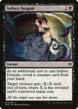 Induce Despair [Duel Decks: Zendikar vs. Eldrazi] | Exor Games Summserside