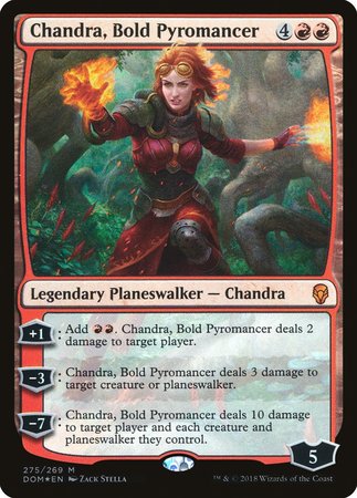 Chandra, Bold Pyromancer [Dominaria] | Exor Games Summserside