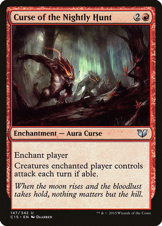 Curse of the Nightly Hunt [Commander 2015] | Exor Games Summserside