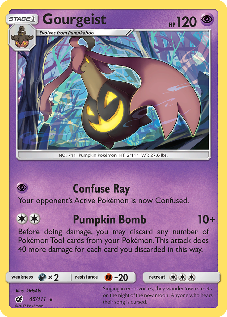 Gourgeist (45/111) [Sun & Moon: Crimson Invasion] | Exor Games Summserside