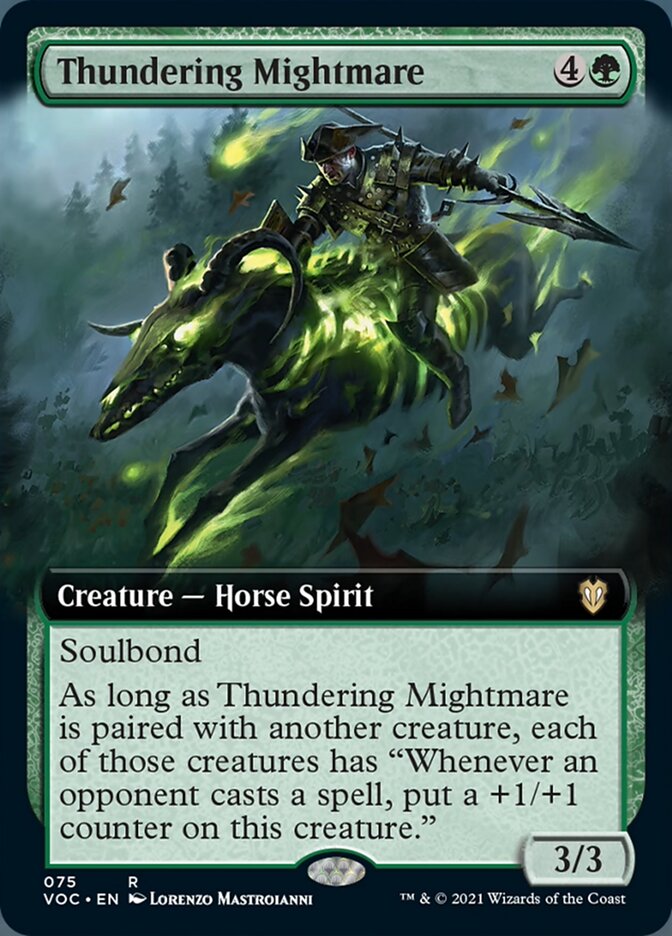 Thundering Mightmare (Extended) [Innistrad: Crimson Vow Commander] | Exor Games Summserside