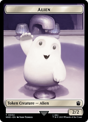 Alien // Cyberman Double-Sided Token [Doctor Who Tokens] | Exor Games Summserside