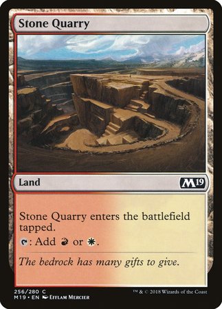 Stone Quarry [Core Set 2019] | Exor Games Summserside
