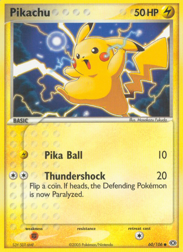 Pikachu (60/106) [EX: Emerald] | Exor Games Summserside