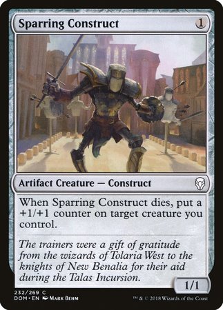 Sparring Construct [Dominaria] | Exor Games Summserside