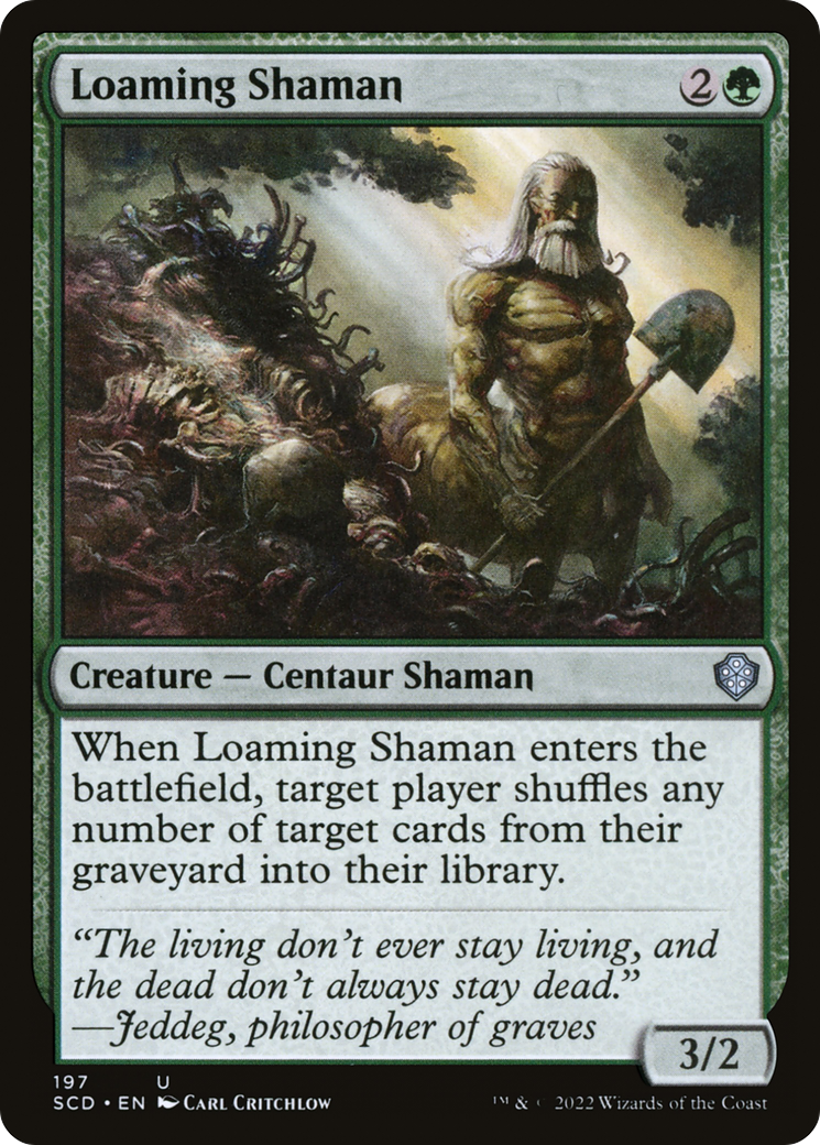 Loaming Shaman [Starter Commander Decks] | Exor Games Summserside