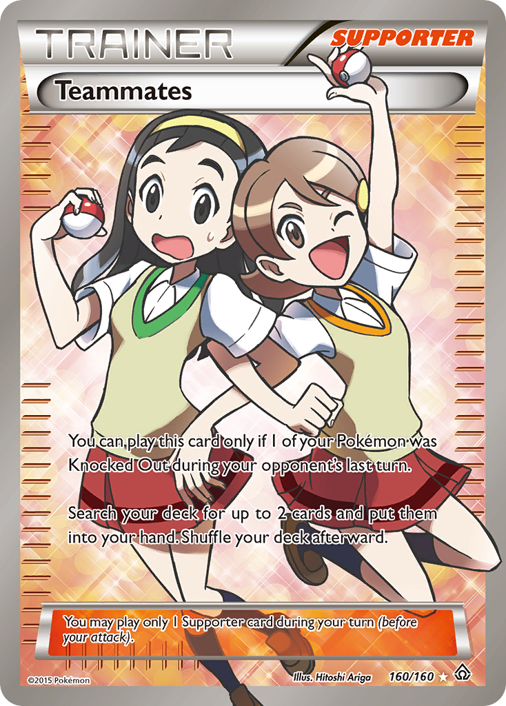 Teammates (160/160) [XY: Primal Clash] | Exor Games Summserside