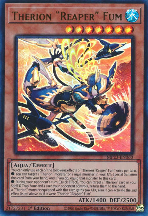 Therion "Reaper" Fum [MP23-EN060] Ultra Rare | Exor Games Summserside
