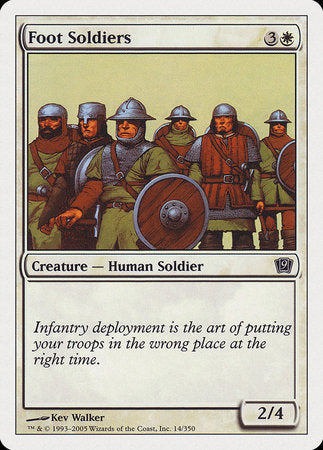 Foot Soldiers [Ninth Edition] | Exor Games Summserside