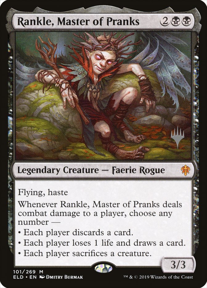 Rankle, Master of Pranks (Promo Pack) [Throne of Eldraine Promos] | Exor Games Summserside