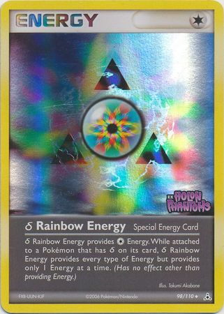 Rainbow Energy (98/110) (Delta Species) (Stamped) [EX: Holon Phantoms] | Exor Games Summserside