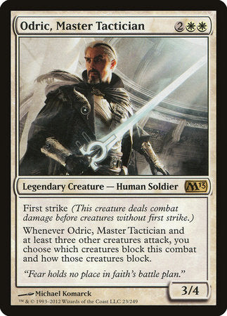 Odric, Master Tactician [Magic 2013] | Exor Games Summserside