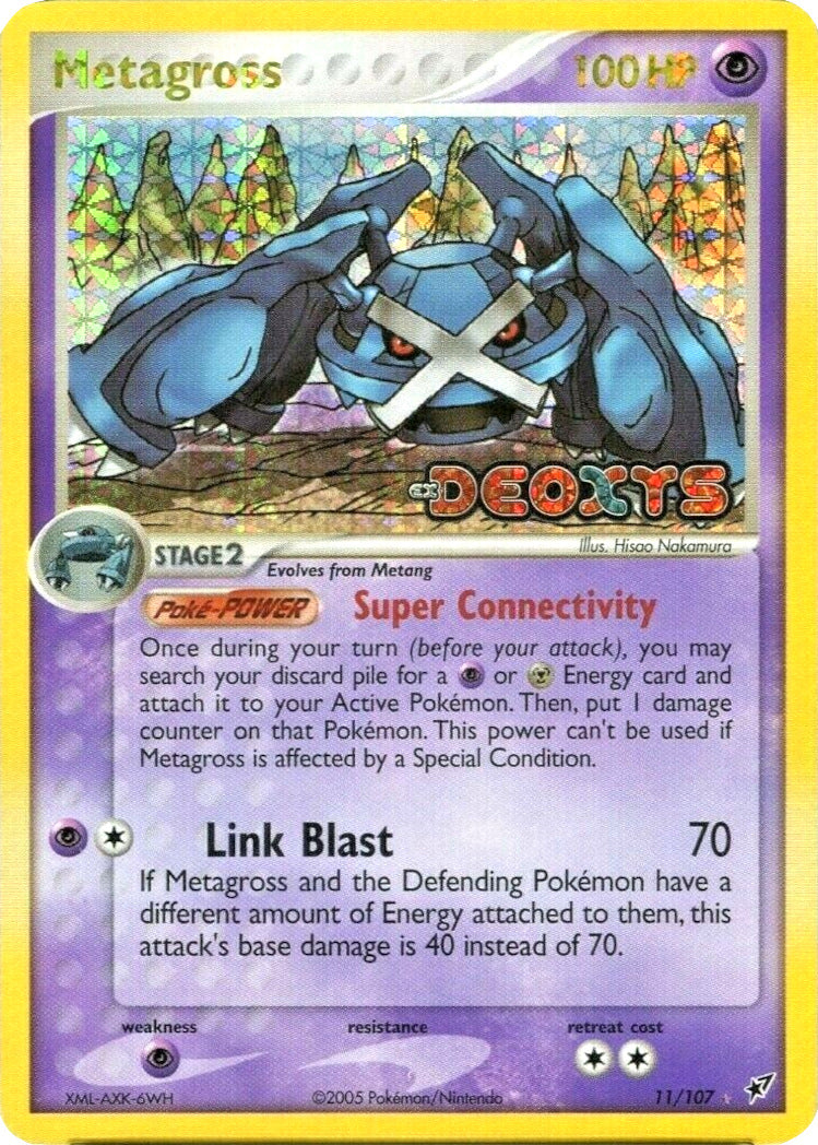 Metagross (11/107) (Stamped) [EX: Deoxys] | Exor Games Summserside