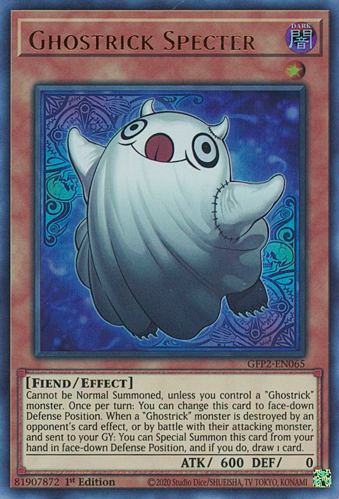 Ghostrick Specter [GFP2-EN065] Ultra Rare | Exor Games Summserside