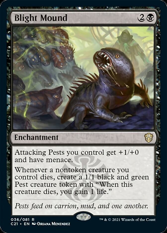Blight Mound [Commander 2021] | Exor Games Summserside