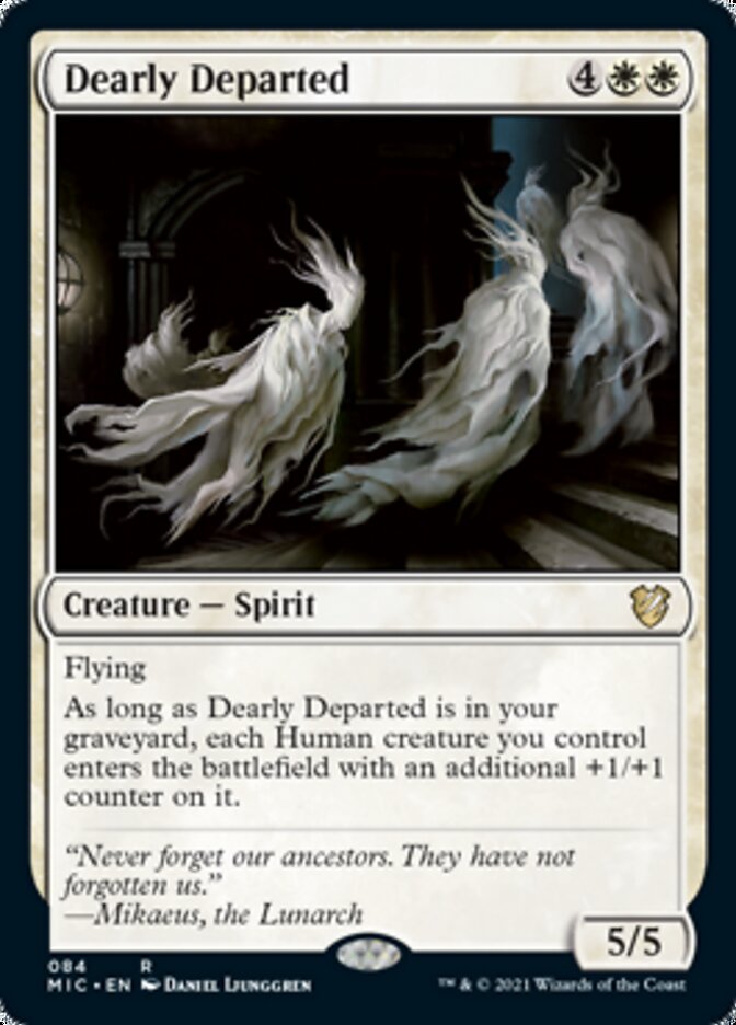 Dearly Departed [Innistrad: Midnight Hunt Commander] | Exor Games Summserside