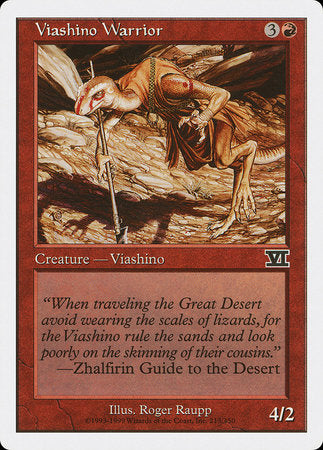 Viashino Warrior [Classic Sixth Edition] | Exor Games Summserside