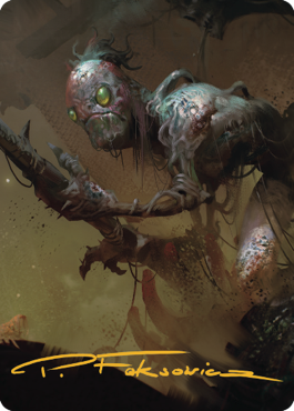 Mold Folk Art Card (Gold-Stamped Signature) [Commander Legends: Battle for Baldur's Gate Art Series] | Exor Games Summserside