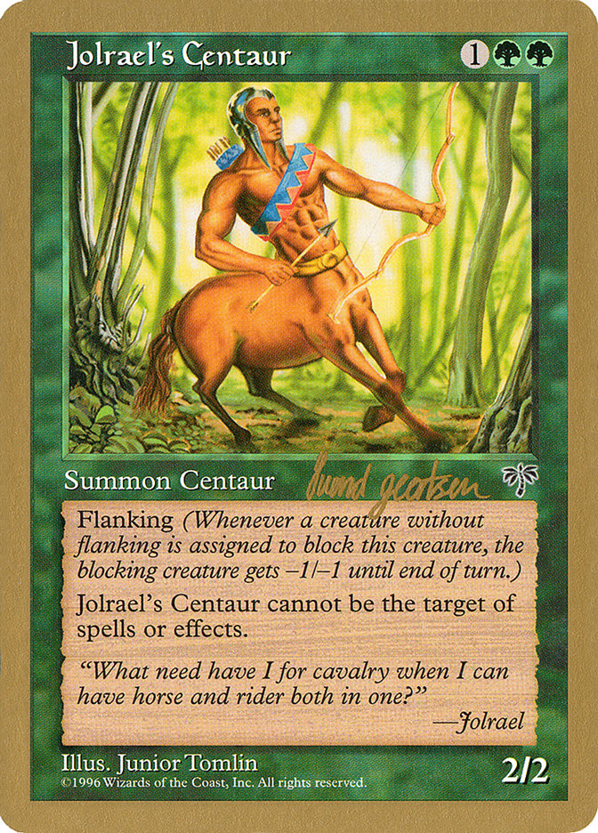 Jolrael's Centaur (Svend Geertsen) [World Championship Decks 1997] | Exor Games Summserside