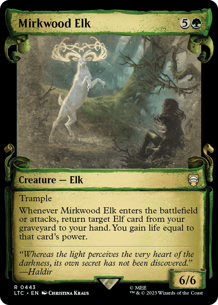 Mirkwood Elk [The Lord of the Rings: Tales of Middle-Earth Commander Showcase Scrolls] | Exor Games Summserside