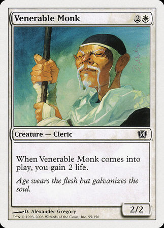 Venerable Monk [Eighth Edition] | Exor Games Summserside