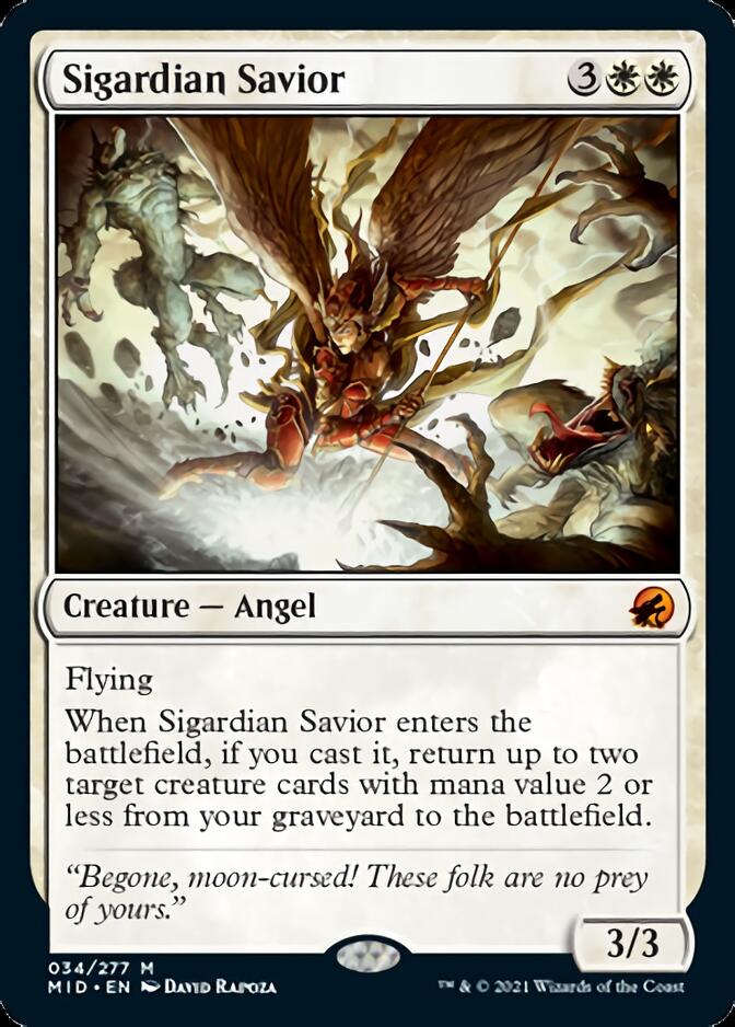 Sigardian Savior [Innistrad: Midnight Hunt] | Exor Games Summserside