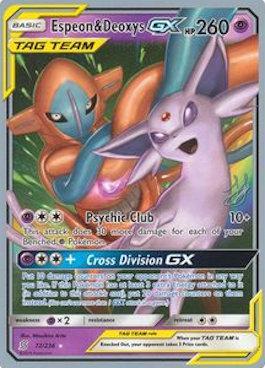 Espeon & Deoxys GX (72/236) (Perfection - Henry Brand) [World Championships 2019] | Exor Games Summserside