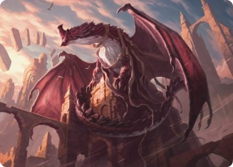 Velomachus Lorehold Art Card [Strixhaven: School of Mages Art Series] | Exor Games Summserside