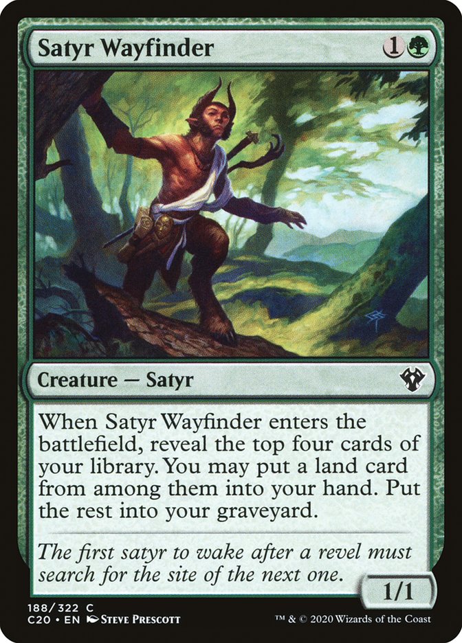 Satyr Wayfinder [Commander 2020] | Exor Games Summserside