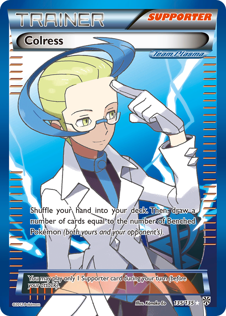 Colress (135/135) [Black & White: Plasma Storm] | Exor Games Summserside