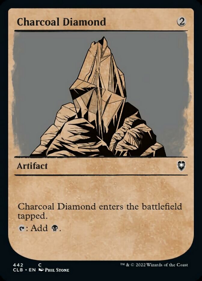 Charcoal Diamond (Showcase) [Commander Legends: Battle for Baldur's Gate] | Exor Games Summserside