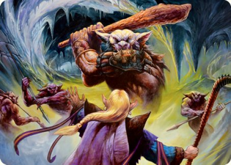 Den of the Bugbear (Dungeon Module) Art Card [Dungeons & Dragons: Adventures in the Forgotten Realms Art Series] | Exor Games Summserside