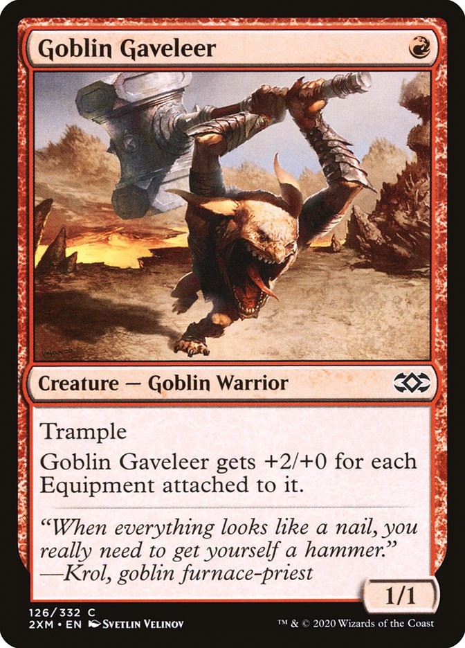 Goblin Gaveleer [Double Masters] | Exor Games Summserside