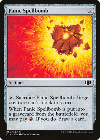 Panic Spellbomb [Commander 2014] | Exor Games Summserside