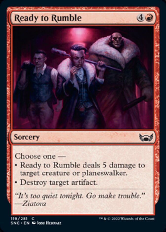 Ready to Rumble [Streets of New Capenna] | Exor Games Summserside