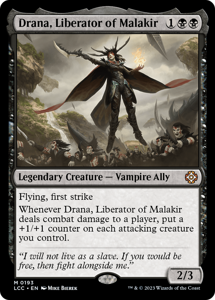 Drana, Liberator of Malakir [The Lost Caverns of Ixalan Commander] | Exor Games Summserside