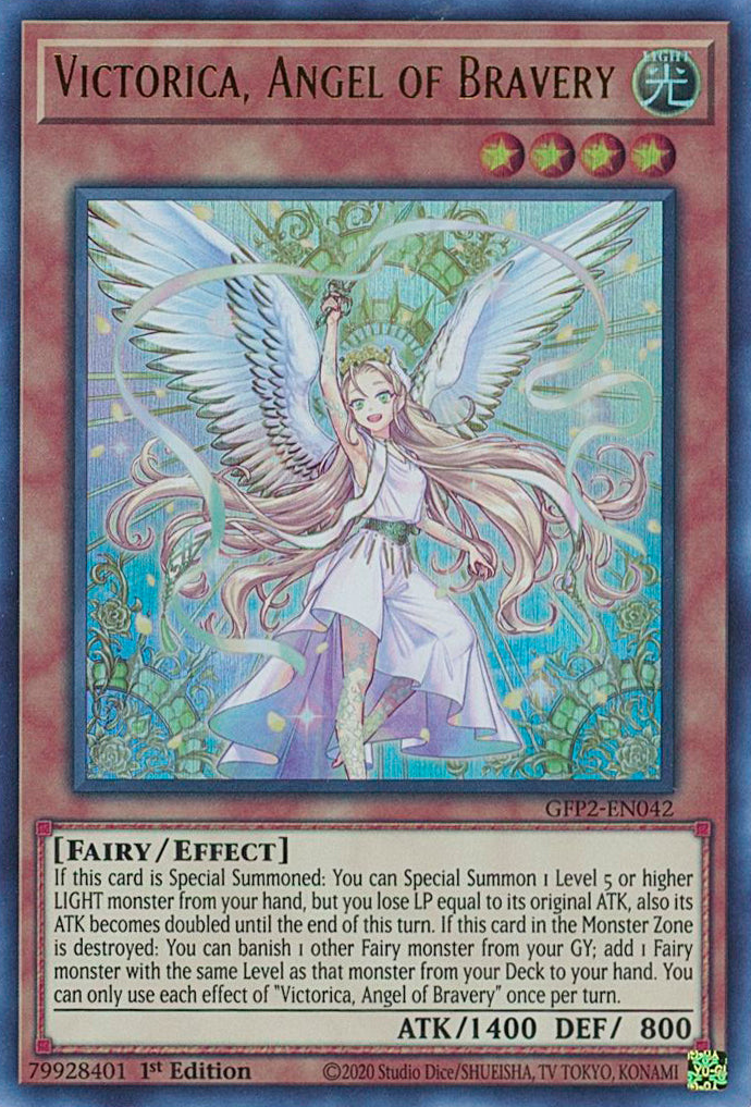 Victorica, Angel of Bravery [GFP2-EN042] Ultra Rare | Exor Games Summserside