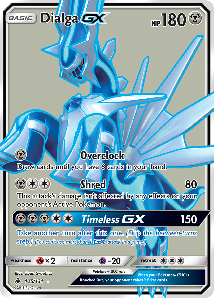 Dialga GX (125/131) [Sun & Moon: Forbidden Light] | Exor Games Summserside