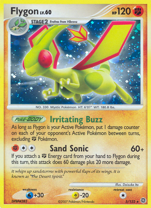 Flygon (5/132) [Diamond & Pearl: Secret Wonders] | Exor Games Summserside