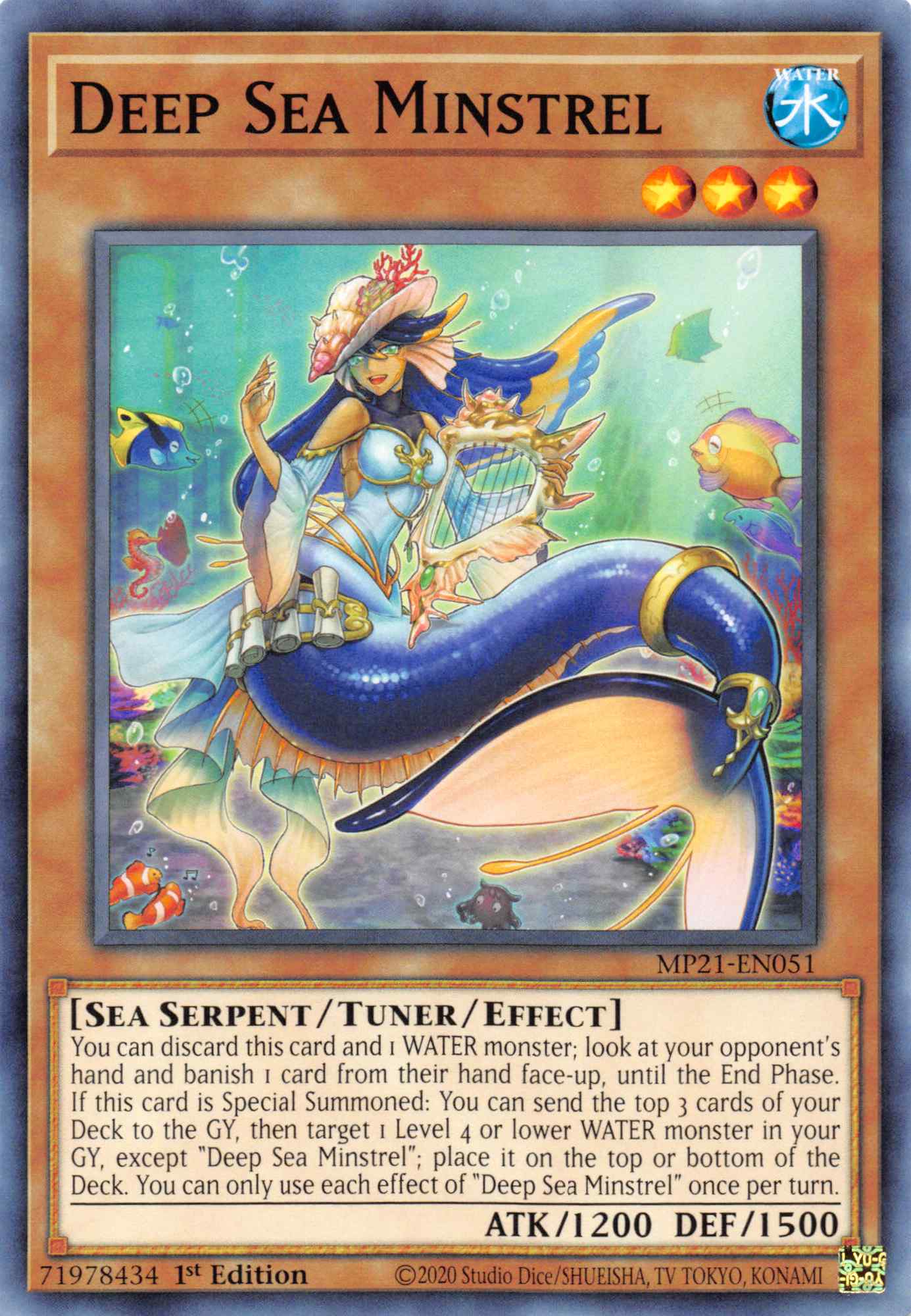 Deep Sea Minstrel [MP21-EN051] Common | Exor Games Summserside